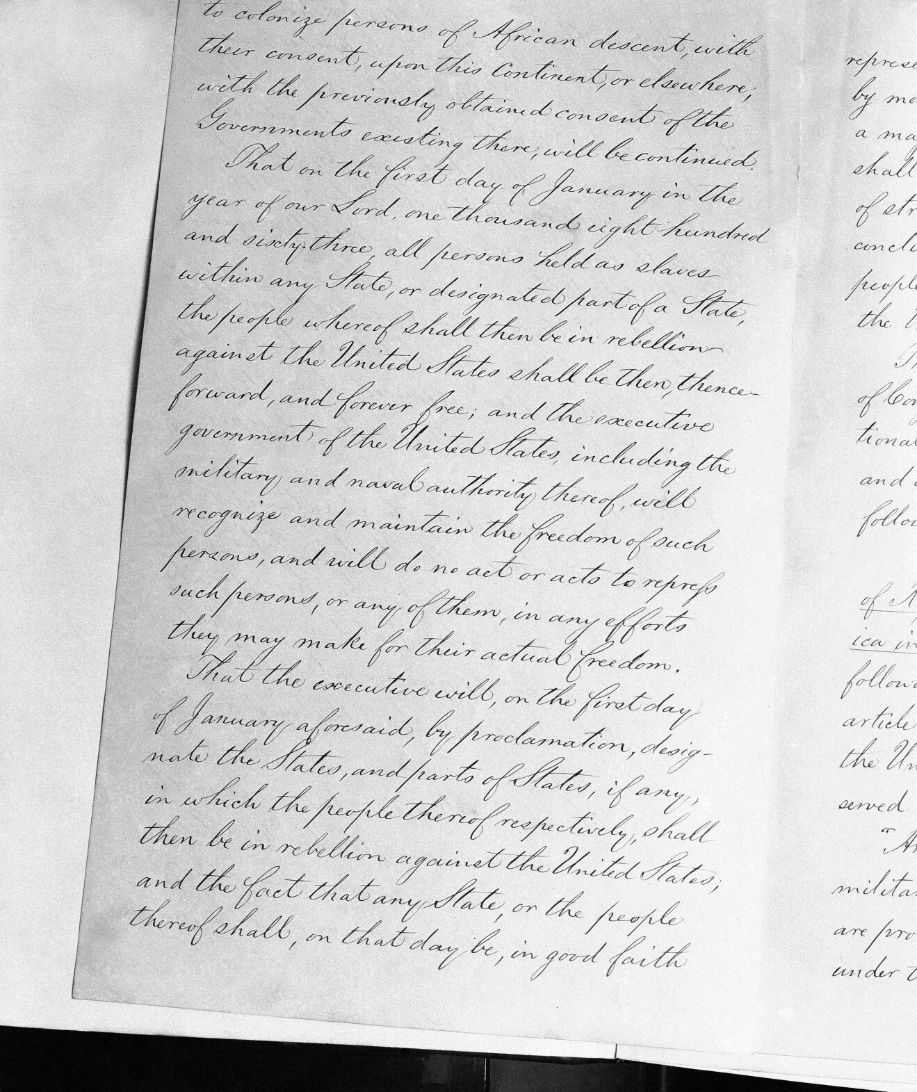 1862: The Emancipation Proclamation